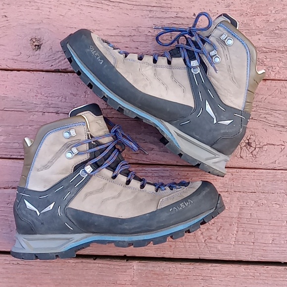 Salewa Mens Mtn Trainer Mid L Hiking Boots US Size 9.5 - Picture 2 of 12